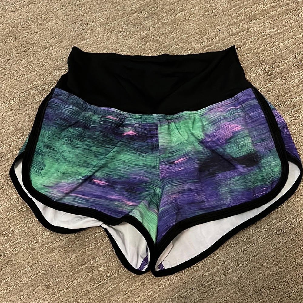 Lululemon high-waisted shorts